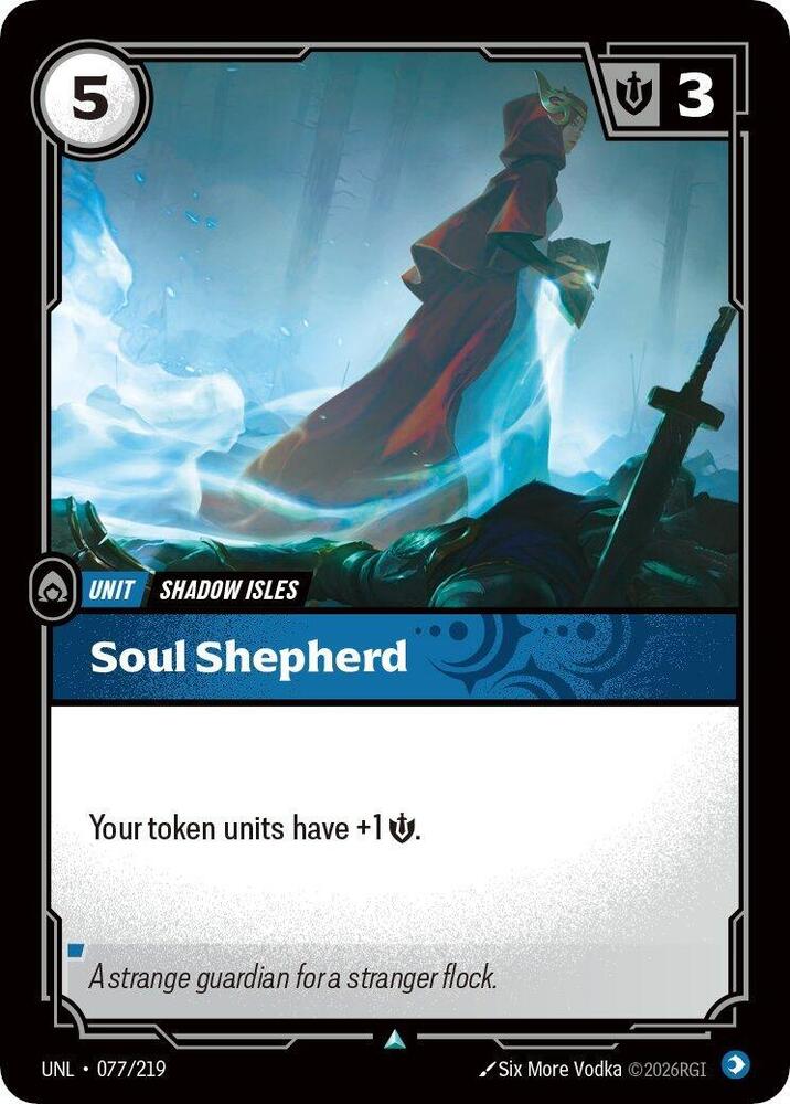 Soul Shepherd - Unleashed (Uncommon) [UNL-077] — riftbound card