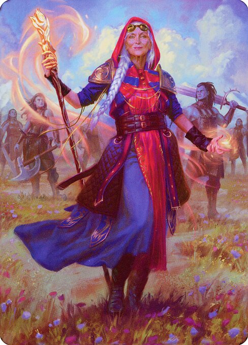 Jaya, Fiery Negotiator // Jaya, Fiery Negotiator – Dominaria United Art Series (ADMU-34) Magic: The Gathering card | LC-REM-20260804-15151685894476-6846641f-504f-4922-815d-9d89f35a650d