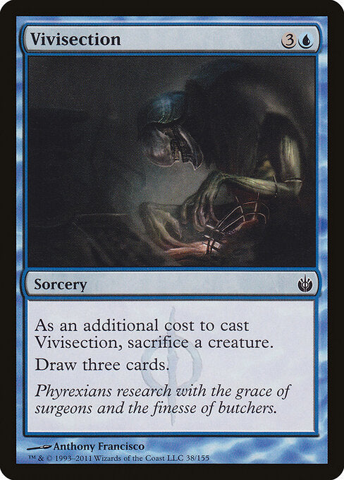 Vivisection – Mirrodin Besieged (MBS-38) Magic: The Gathering card | LC-REM-20260804-15151482011980-684a3631-f2d6-4a64-a04a-893f452e3a60
