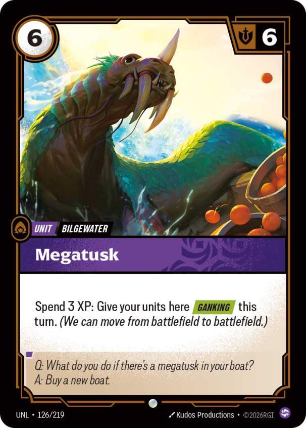 Megatusk - Unleashed (Common) [UNL-126] — riftbound card