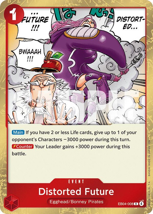 Distorted Future (EB04-008) - Adventure on Kami’s Island (Rare) [OP15-EB04-008] — one-piece card