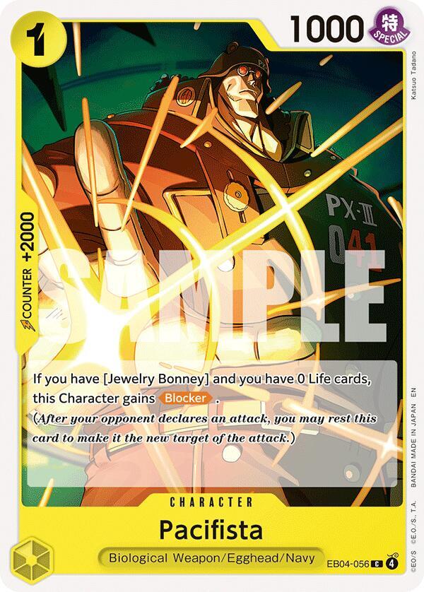 Pacifista (EB04-056) - Adventure on Kami’s Island (Common) [OP15-EB04-056] — one-piece card