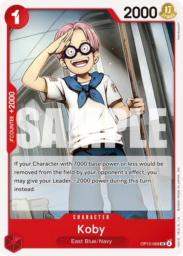 Koby (OP15-009) - Adventure on Kami’s Island (Uncommon) [OP15-009] — one-piece card