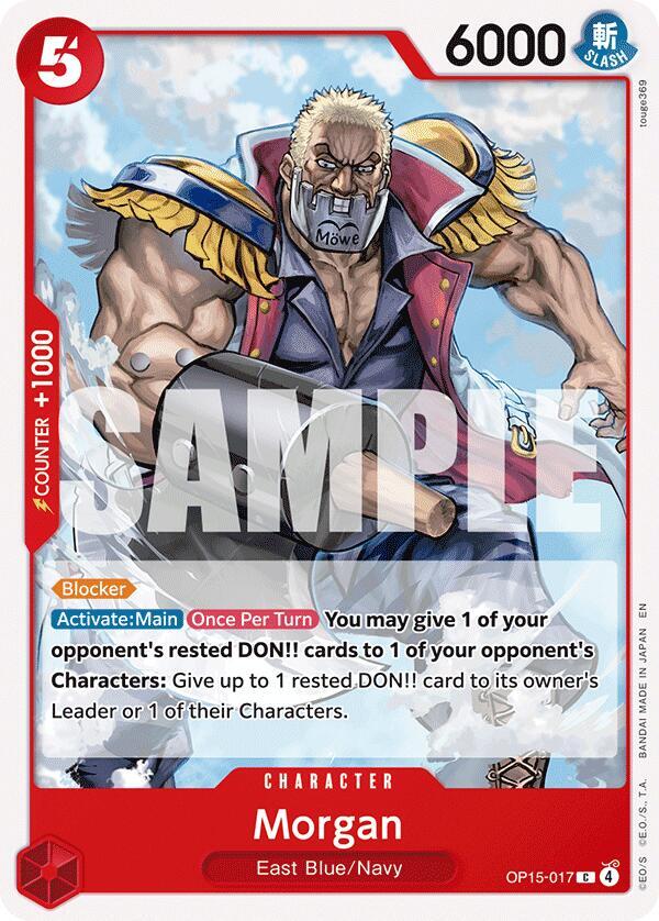 Morgan (OP15-017) - Adventure on Kami’s Island (Common) [OP15-017] — one-piece card