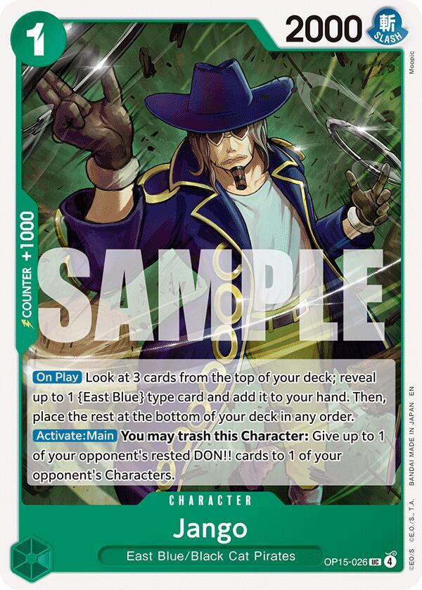 Jango (OP15-026) - Adventure on Kami’s Island (Uncommon) [OP15-026] — one-piece card