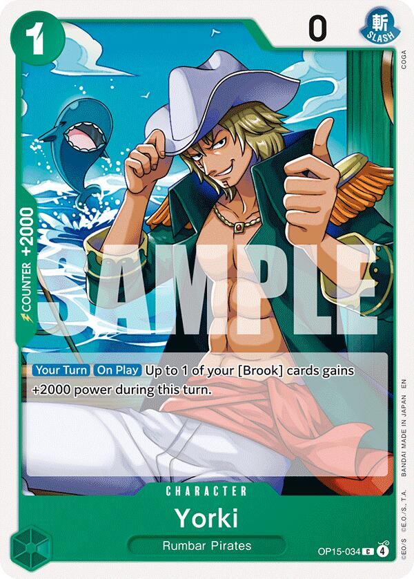Yorki (OP15-034) - Adventure on Kami’s Island (Common) [OP15-034] — one-piece card