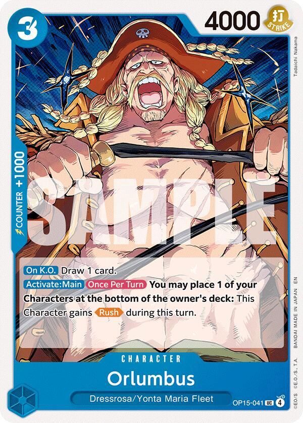 Orlumbus (OP15-041) - Adventure on Kami’s Island (Uncommon) [OP15-041] — one-piece card