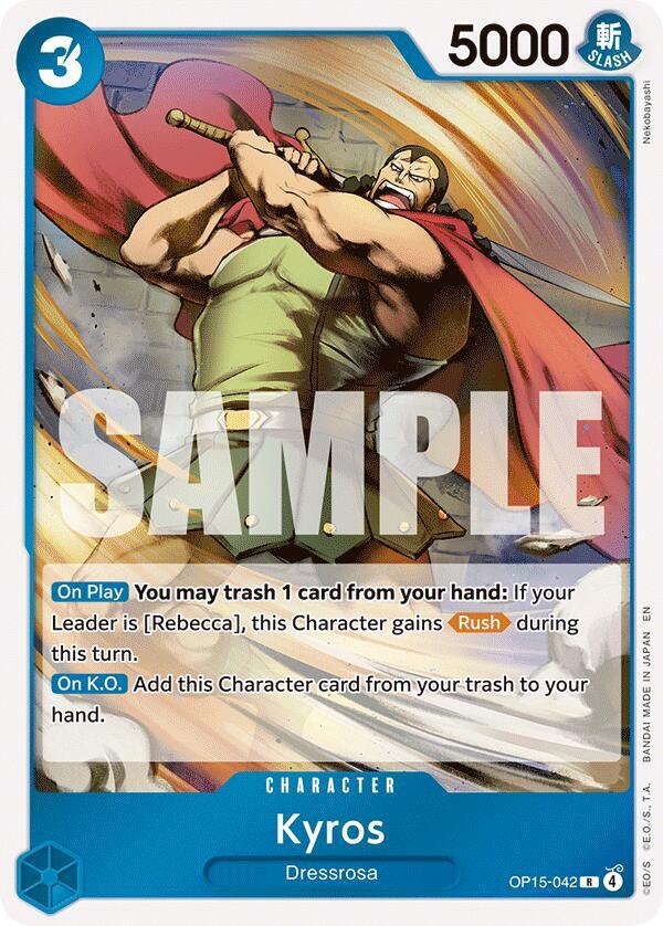 Kyros (OP15-042) - Adventure on Kami’s Island (Rare) [OP15-042] — one-piece card