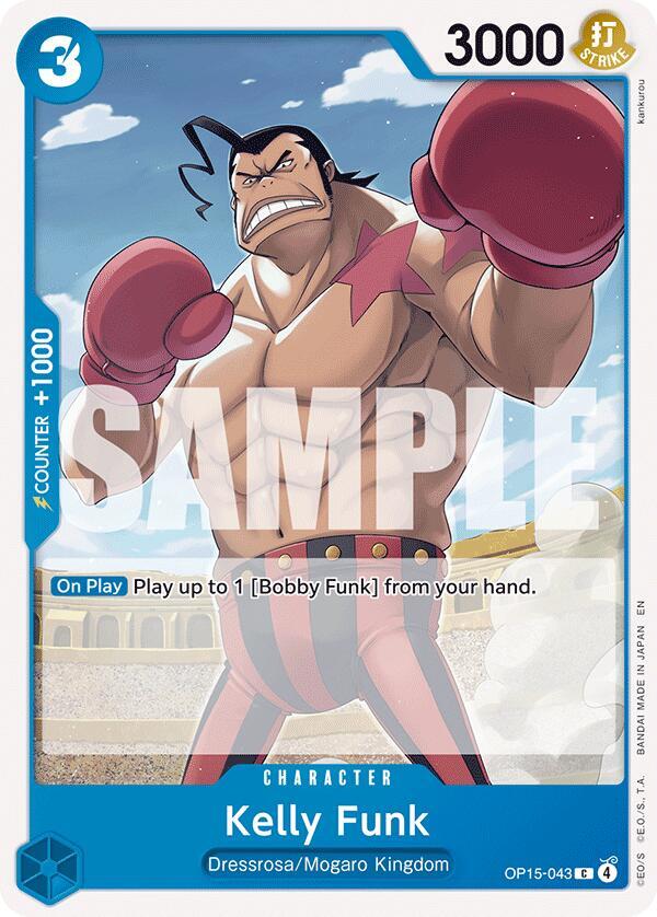 Kelly Funk (OP15-043) - Adventure on Kami’s Island (Common) [OP15-043] — one-piece card