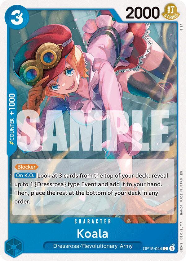 Koala (OP15-044) - Adventure on Kami’s Island (Common) [OP15-044] — one-piece card
