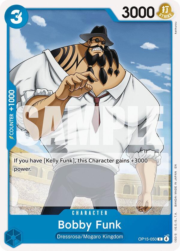 Bobby Funk (OP15-050) - Adventure on Kami’s Island (Common) [OP15-050] — one-piece card
