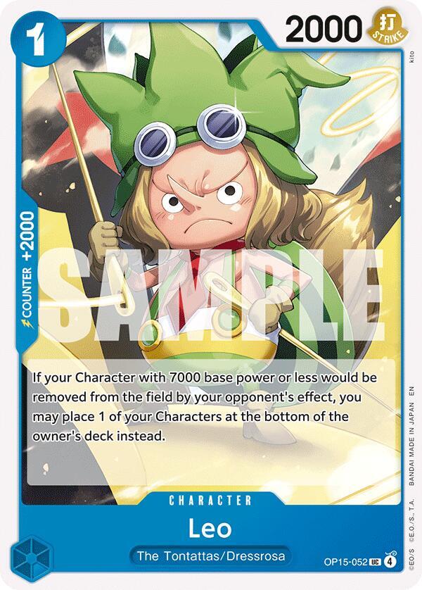Leo (OP15-052) - Adventure on Kami’s Island (Uncommon) [OP15-052] — one-piece card