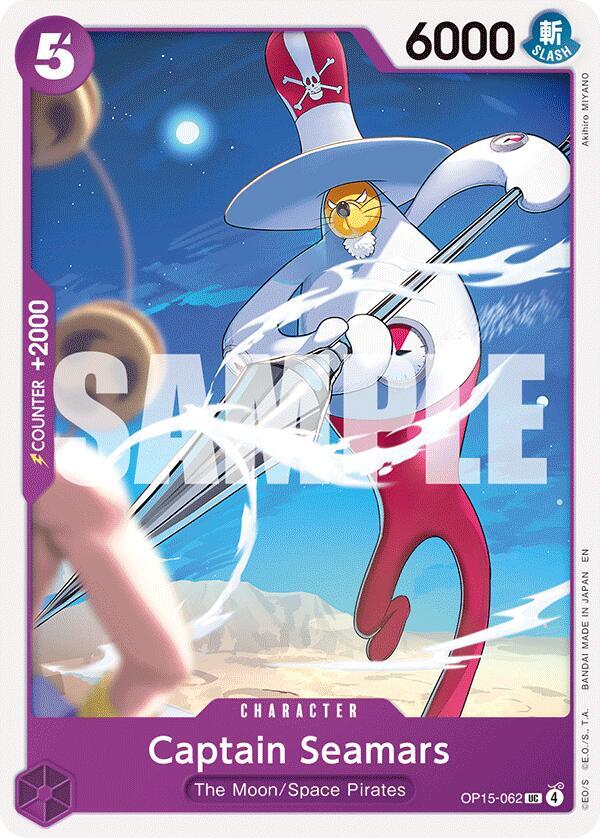 Captain Seamars (OP15-062) - Adventure on Kami’s Island (Uncommon) [OP15-062] — one-piece card