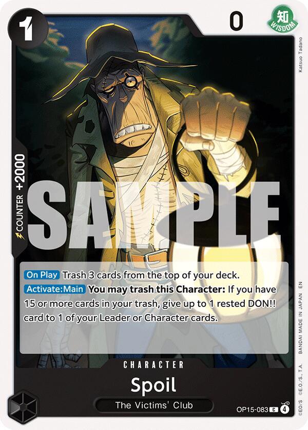 Spoil (OP15-083) - Adventure on Kami’s Island (Common) [OP15-083] — one-piece card