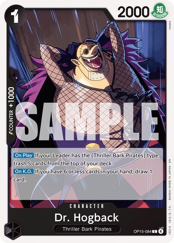Dr. Hogback (OP15-084) - Adventure on Kami’s Island (Common) [OP15-084] — one-piece card