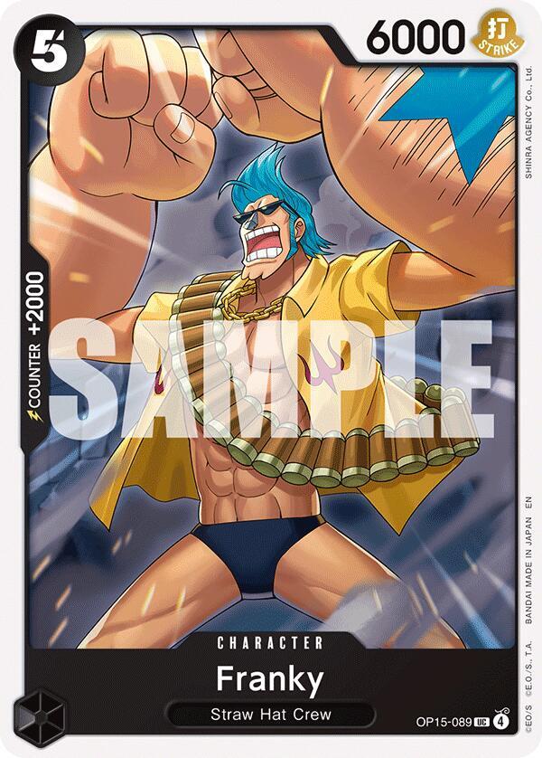 Franky (OP15-089) - Adventure on Kami’s Island (Uncommon) [OP15-089] — one-piece card