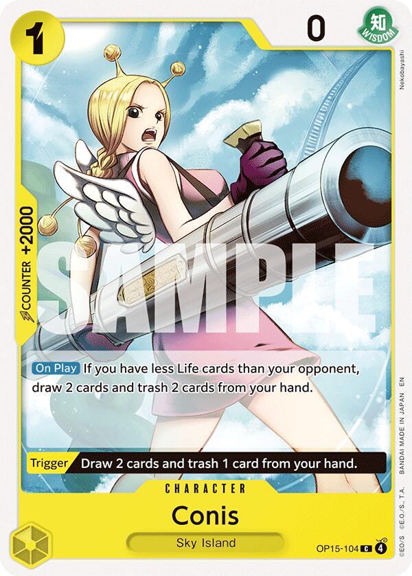 Conis (OP15-104) - Adventure on Kami’s Island (Common) [OP15-104] — one-piece card