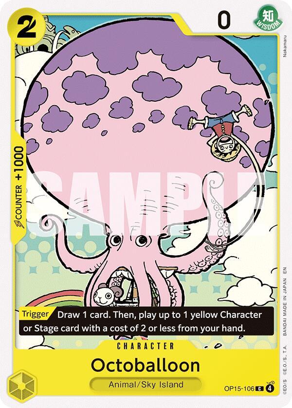 Octoballoon (OP15-106) - Adventure on Kami’s Island (Common) [OP15-106] — one-piece card