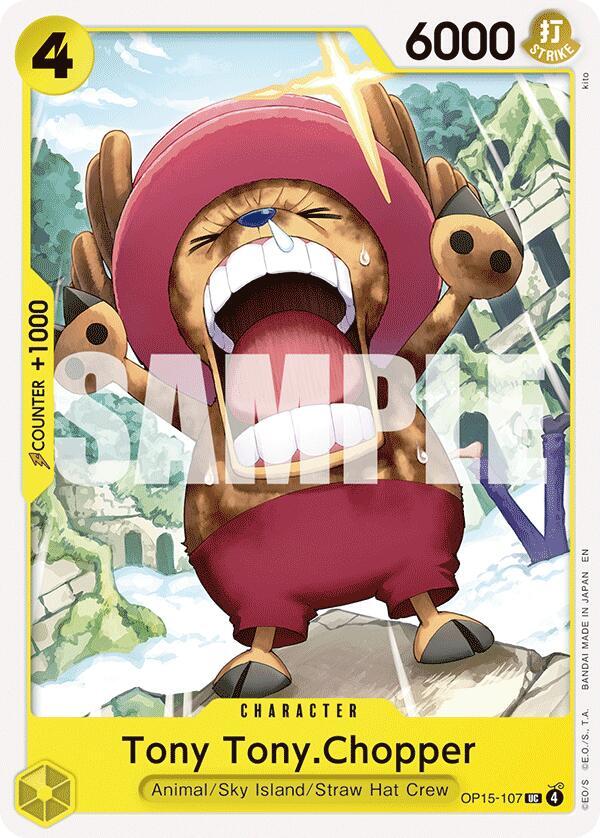 Tony Tony.Chopper (OP15-107) - Adventure on Kami’s Island (Uncommon) [OP15-107] — one-piece card Hoofdafbeelding