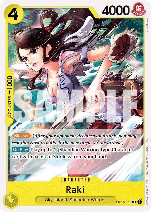 Raki (OP15-112) - Adventure on Kami’s Island (Common) [OP15-112] — one-piece card
