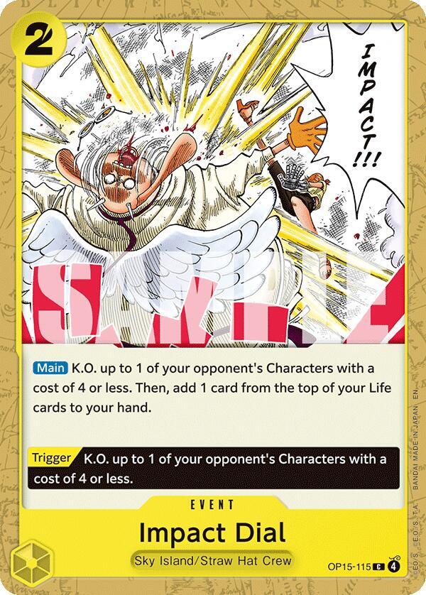 Impact Dial (OP15-115) - Adventure on Kami’s Island (Common) [OP15-115] — one-piece card