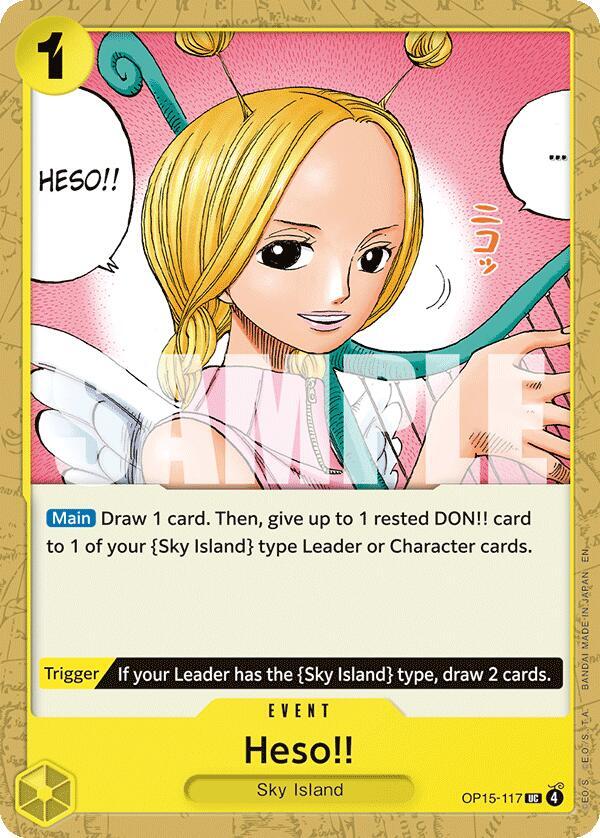 Heso!! (OP15-117) - Adventure on Kami’s Island (Uncommon) [OP15-117] — one-piece card