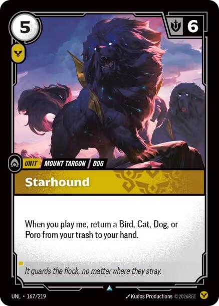 Starhound - Unleashed (Uncommon) [UNL-167] — riftbound card
