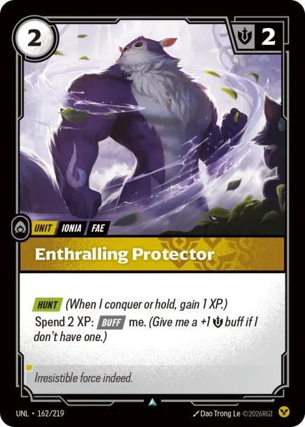 Enthralling Protector - Unleashed (Uncommon) [UNL-162] — riftbound card Image principale du produit