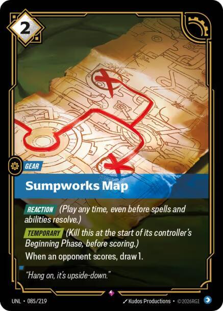 Sumpworks Map - Unleashed (Rare) [UNL-085] — riftbound card
