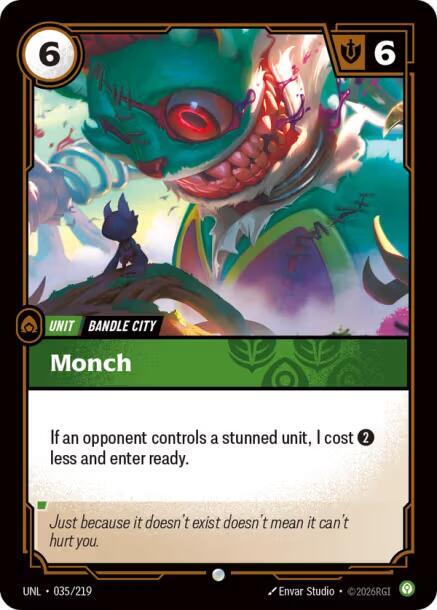 Monch - Unleashed (Common) [UNL-035] — riftbound card Immagine principale del prodotto
