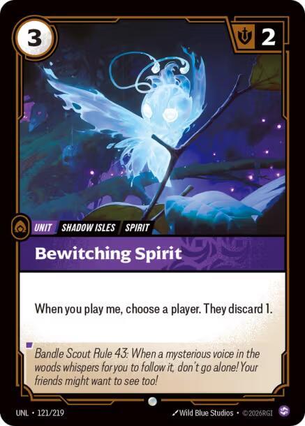 Bewitching Spirit - Unleashed (Common) [UNL-121] — riftbound card