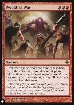 World at War - The List (Rare) [ZNL-172] Hover Image