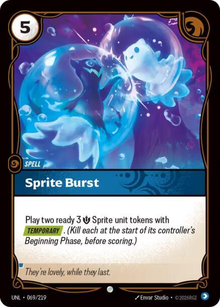 Sprite Burst - Unleashed (Common) [UNL-069] — riftbound card
