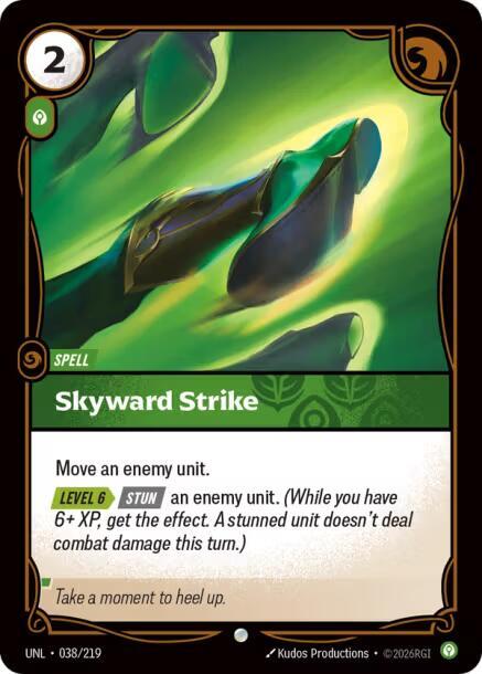 Skyward Strike - Unleashed (Common) [UNL-038] — riftbound card