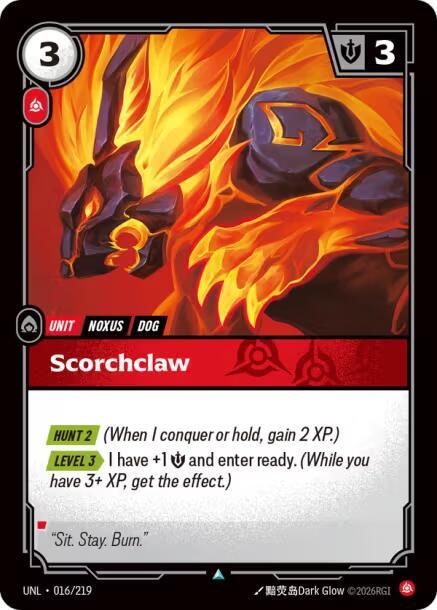 Scorchclaw - Unleashed (Uncommon) [UNL-016] — riftbound card