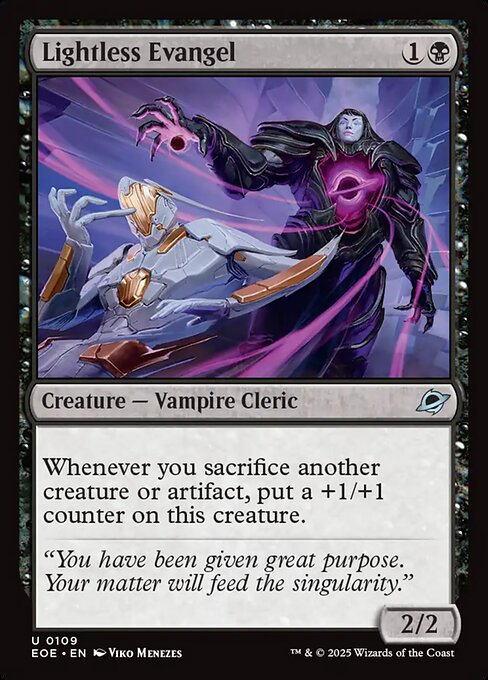 Lightless Evangel – Edge of Eternities (EOE-109) Magic: The Gathering card | LC-REM-20260804-15523470508364-6860556a-6c34-4c41-89ea-f0bc495a159c