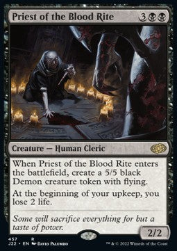 Priest of the Blood Rite - Jumpstart 2022 (Rare) [J22-457] Imagen principal del producto
