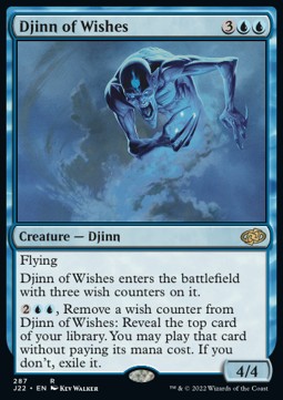 Djinn of Wishes - Jumpstart 2022 (Rare) [J22-287] Imagen principal del producto