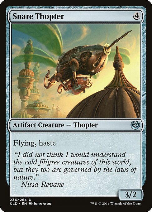 Snare Thopter – Kaladesh (KLD-236) Magic: The Gathering card