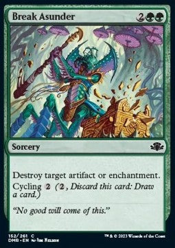 Break Asunder - Dominaria Remastered (Common) [DMR-152] Hauptbild