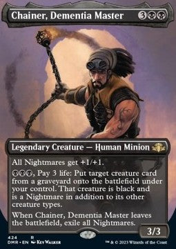 Chainer, Dementia Master (V.2) - Dominaria Remastered: Extras (Rare) [XDMR-424] Hauptbild