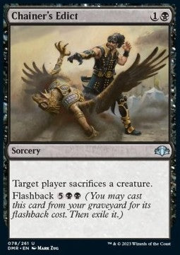 Chainer's Edict - Dominaria Remastered (Uncommon) [DMR-78] Imagen principal del producto