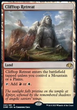Clifftop Retreat - Dominaria Remastered (Rare) [DMR-241]