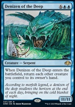 Denizen of the Deep - Dominaria Remastered (Rare) [DMR-47] Imagen principal del producto