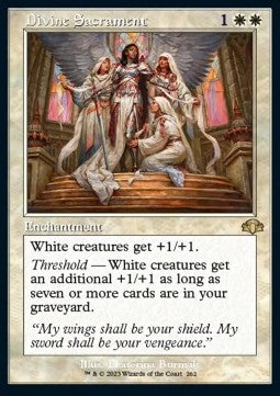 Divine Sacrament - Dominaria Remastered: Extras (Rare) [XDMR-262] Hauptbild