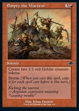 Empty the Warrens - Dominaria Remastered: Extras (Common) [XDMR-318] Hauptbild