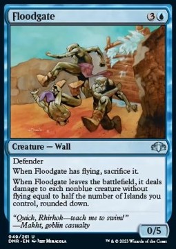 Floodgate - Dominaria Remastered (Uncommon) [DMR-49] Hauptbild