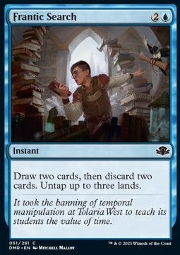 Frantic Search - Dominaria Remastered (Common) [DMR-51]