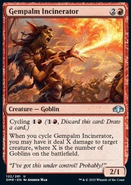 Gempalm Incinerator - Dominaria Remastered (Uncommon) [DMR-122] Hauptbild