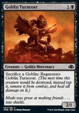 Goblin Turncoat - Dominaria Remastered (Common) [DMR-87] Hover Image
